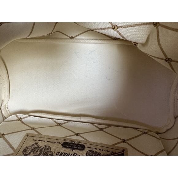 Louis Vuitton Neverfull MM Portofino Damier Azur Summer Trunk Bag Purse Rare LTD - Picture 8 of 16